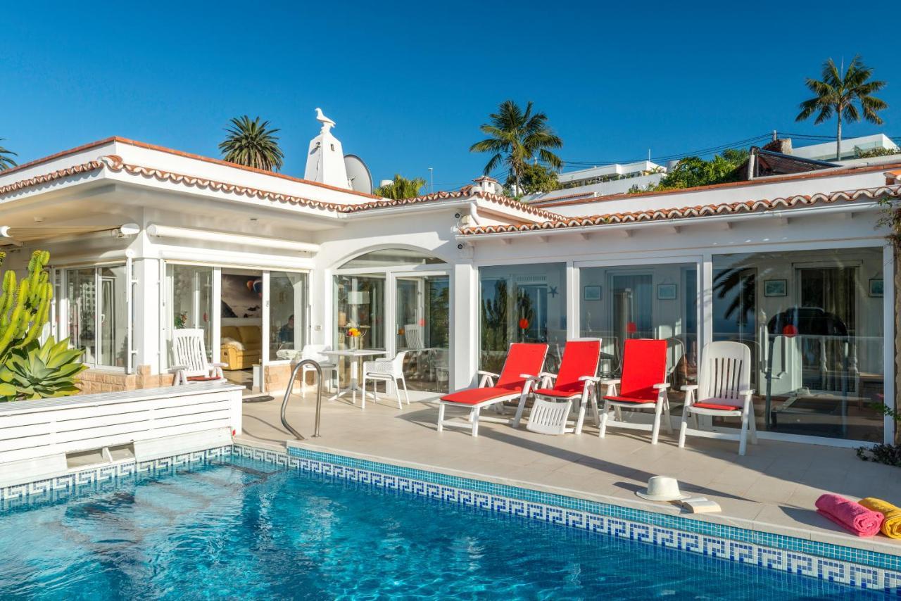 Relaxing Villa Heated Pool Luxurious Views Massage Santa Úrsula Eksteriør bilde
